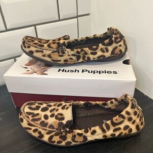 Hush Puppies Animal Print Loafers